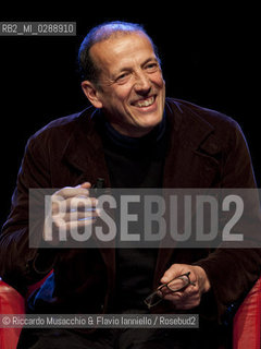 Roma,  Auditorium Parco della Musica 11 03 2012.Libri Come, Festa del Libro e della Letteratura.Nella foto: conferenza di Marco Baliani.   ©Riccardo Musacchio & Flavio Ianniello/Rosebud2