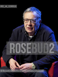 Roma,  Auditorium Parco della Musica 11 03 2012.Libri Come, Festa del Libro e della Letteratura.Nella foto: John Banville conversazione con Ranieri Polese.  ©Riccardo Musacchio & Flavio Ianniello/Rosebud2