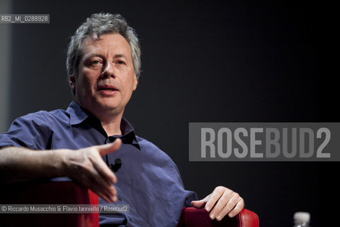 Roma,  Auditorium Parco della Musica 11 03 2012.Libri Come, Festa del Libro e della Letteratura.Nella foto: conferenza Alessandro Baricco.   ©Riccardo Musacchio & Flavio Ianniello/Rosebud2