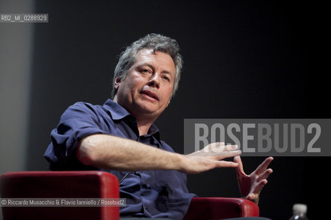 Roma,  Auditorium Parco della Musica 11 03 2012.Libri Come, Festa del Libro e della Letteratura.Nella foto: conferenza Alessandro Baricco.   ©Riccardo Musacchio & Flavio Ianniello/Rosebud2