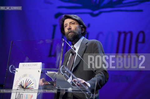 Roma,  Auditorium Parco della Musica 08 03 2012.Libri Come, Festa del Libro e della Letteratura.Nella foto: conferenza di Massimo Cacciari.  ©Riccardo Musacchio & Flavio Ianniello/Rosebud2