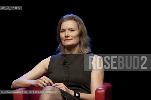 Roma,  Auditorium Parco della Musica 10 03 2012.Libri Come, Festa del Libro e della Letteratura.Nella foto: Jennifer Egan conversazione con Paola Zanuttini.  ©Riccardo Musacchio & Flavio Ianniello/Rosebud2