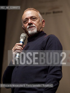 Roma,  Auditorium Parco della Musica 10 03 2012.Libri Come, Festa del Libro e della Letteratura.Nella foto: Giorgio Faletti.  ©Riccardo Musacchio & Flavio Ianniello/Rosebud2