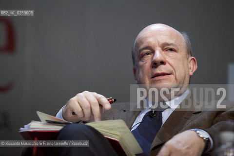 Roma,  Auditorium Parco della Musica 10 03 2012.Libri Come, Festa del Libro e della Letteratura.Nella foto: dialogo Ezio Mauro e Gustavo Zagrebelsky.  ©Riccardo Musacchio & Flavio Ianniello/Rosebud2