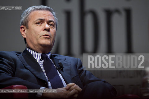 Roma,  Auditorium Parco della Musica 10 03 2012.Libri Come, Festa del Libro e della Letteratura.Nella foto: dialogo Ezio Mauro e Gustavo Zagrebelsky.  ©Riccardo Musacchio & Flavio Ianniello/Rosebud2