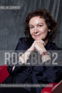 Roma,  Auditorium Parco della Musica 11 03 2012.Libri Come, Festa del Libro e della Letteratura.Nella foto: ritratto della scrittrice Clara Sanchez.  ©Riccardo Musacchio & Flavio Ianniello/Rosebud2