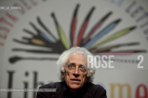 Roma,  Auditorium Parco della Musica 11 03 2012.Libri Come, Festa del Libro e della Letteratura.Nella foto: conferenza di Tzvetan Todorov.   ©Riccardo Musacchio & Flavio Ianniello/Rosebud2