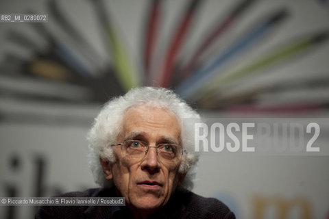 Roma,  Auditorium Parco della Musica 11 03 2012.Libri Come, Festa del Libro e della Letteratura.Nella foto: conferenza di Tzvetan Todorov.   ©Riccardo Musacchio & Flavio Ianniello/Rosebud2