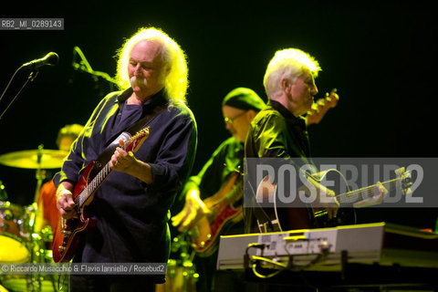 Roma, Auditorium Parco della Musica 19 07 2013.Luglio Suona Bene, concerto di Crosby, Stills, & Nash..David Crosby, Stephen Stills & Graham Nash. ©Riccardo Musacchio & Flavio Ianniello/Rosebud2
