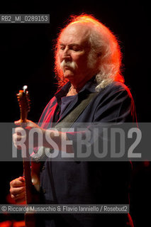 Roma, Auditorium Parco della Musica 19 07 2013.Luglio Suona Bene, concerto di Crosby, Stills, & Nash..David Crosby, Stephen Stills & Graham Nash. ©Riccardo Musacchio & Flavio Ianniello/Rosebud2