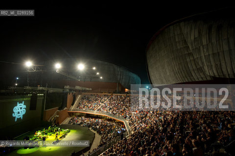Roma, Auditorium Parco della Musica 19 07 2013.Luglio Suona Bene, concerto di Crosby, Stills, & Nash..David Crosby, Stephen Stills & Graham Nash. ©Riccardo Musacchio & Flavio Ianniello/Rosebud2