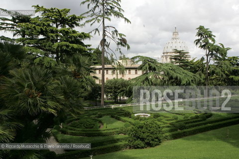 Città del Vaticano-Giardini Vaticani 18 Maggio 2005.. ©Riccardo Musacchio & Flavio Ianniello/Rosebud2