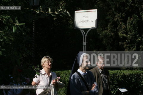 Citta del Vaticano, 22 / 09 / 2005.nella foto: I Giardini Vaticani. ©Riccardo Musacchio & Flavio Ianniello/Rosebud2