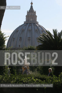 Citta del Vaticano, 22 / 09 / 2005.nella foto: I Giardini Vaticani. ©Riccardo Musacchio & Flavio Ianniello/Rosebud2