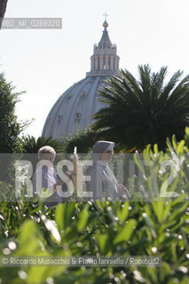 Citta del Vaticano, 22 / 09 / 2005.nella foto: I Giardini Vaticani. ©Riccardo Musacchio & Flavio Ianniello/Rosebud2