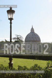 Citta del Vaticano, 22 / 09 / 2005.nella foto: I Giardini Vaticani. ©Riccardo Musacchio & Flavio Ianniello/Rosebud2