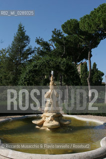 Citta del Vaticano, 22 / 09 / 2005.nella foto: I Giardini Vaticani. ©Riccardo Musacchio & Flavio Ianniello/Rosebud2