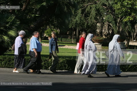 Citta del Vaticano, 22 / 09 / 2005.nella foto: I Giardini Vaticani. ©Riccardo Musacchio & Flavio Ianniello/Rosebud2
