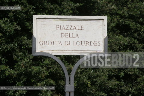 Citta del Vaticano, 22 / 09 / 2005.nella foto: I Giardini Vaticani. ©Riccardo Musacchio & Flavio Ianniello/Rosebud2