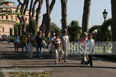 Citta del Vaticano, 22 / 09 / 2005.nella foto: I Giardini Vaticani. ©Riccardo Musacchio & Flavio Ianniello/Rosebud2