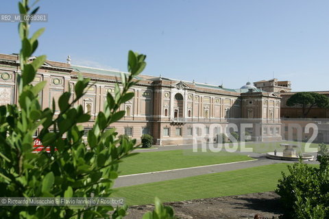 Citta del Vaticano, Giardini Vaticani 22 / 09 / 2005.nella foto: la Casina Paolo IV. ©Riccardo Musacchio & Flavio Ianniello/Rosebud2