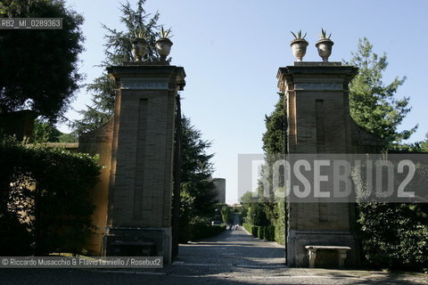 Citta del Vaticano, Giardini Vaticani 22 / 09 / 2005.nella foto: la Casina Paolo IV. ©Riccardo Musacchio & Flavio Ianniello/Rosebud2