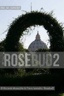 Citta del Vaticano, Giardini Vaticani 22 / 09 / 2005. ©Riccardo Musacchio & Flavio Ianniello/Rosebud2