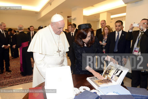 Roma 17/03/2014.Udienza del Santo Padre Francesco alla Signora Presidente di Argentina, la Dott.ssa Cristina FERNANDEZ DE KIRCHNER.. ©Riccardo Musacchio & Flavio Ianniello/Rosebud2