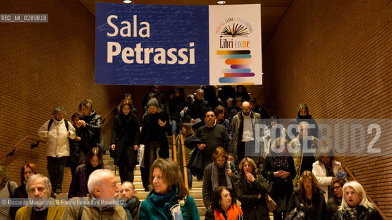 Roma, Auditorium Parco della Musica 13 03 2014.Libri Come, Festa del Libeo e della Lettura Il Lavoro. ©Riccardo Musacchio & Flavio Ianniello/Rosebud2