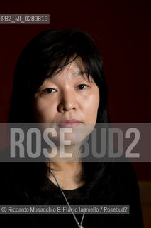 Roma, Auditorium Parco della Musica 13 03 2014.Libri Come, Festa del Libeo e della Lettura Il Lavoro..Nella foto: ritratto di Kyung-sook Shin. ©Riccardo Musacchio & Flavio Ianniello/Rosebud2