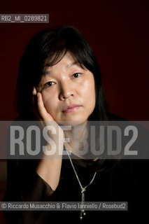 Roma, Auditorium Parco della Musica 13 03 2014.Libri Come, Festa del Libeo e della Lettura Il Lavoro..Nella foto: ritratto di Kyung-sook Shin. ©Riccardo Musacchio & Flavio Ianniello/Rosebud2