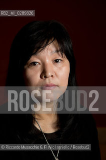 Roma, Auditorium Parco della Musica 13 03 2014.Libri Come, Festa del Libeo e della Lettura Il Lavoro..Nella foto: ritratto di Kyung-sook Shin. ©Riccardo Musacchio & Flavio Ianniello/Rosebud2
