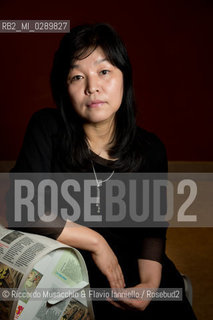 Roma, Auditorium Parco della Musica 13 03 2014.Libri Come, Festa del Libeo e della Lettura Il Lavoro..Nella foto: ritratto di Kyung-sook Shin. ©Riccardo Musacchio & Flavio Ianniello/Rosebud2