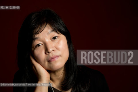 Roma, Auditorium Parco della Musica 13 03 2014.Libri Come, Festa del Libeo e della Lettura Il Lavoro..Nella foto: ritratto di Kyung-sook Shin. ©Riccardo Musacchio & Flavio Ianniello/Rosebud2