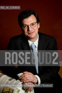 Roma, Auditorium Parco della Musica 13 03 2014.Libri Come, Festa del Libeo e della Lettura Il Lavoro..Nella foto: ritratto di Stefano Bartezzaghi. ©Riccardo Musacchio & Flavio Ianniello/Rosebud2