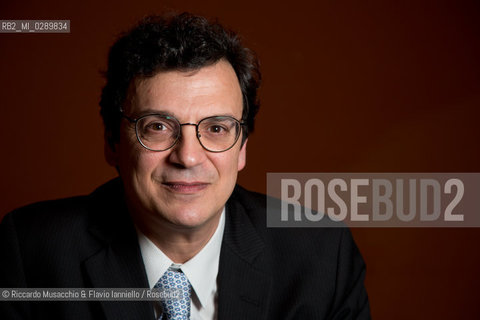 Roma, Auditorium Parco della Musica 13 03 2014.Libri Come, Festa del Libeo e della Lettura Il Lavoro..Nella foto: ritratto di Stefano Bartezzaghi. ©Riccardo Musacchio & Flavio Ianniello/Rosebud2