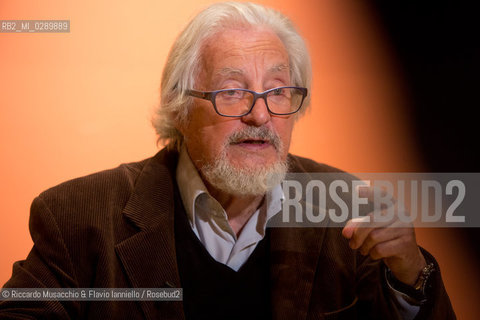 Roma, Auditorium Parco della Musica 13 03 2014.Libri Come, Festa del Libeo e della Lettura Il Lavoro..Nella foto: ritratto di Marc Augé. ©Riccardo Musacchio & Flavio Ianniello/Rosebud2