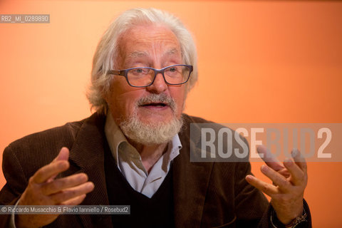 Roma, Auditorium Parco della Musica 13 03 2014.Libri Come, Festa del Libeo e della Lettura Il Lavoro..Nella foto: ritratto di Marc Augé. ©Riccardo Musacchio & Flavio Ianniello/Rosebud2
