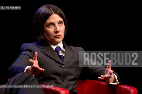Roma, Auditorium Parco della Musica 13 03 2014.Libri Come, Festa del Libeo e della Lettura Il Lavoro..Nella foto: Donna Tartt. ©Riccardo Musacchio & Flavio Ianniello/Rosebud2