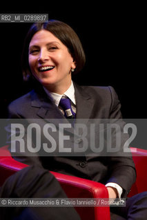 Roma, Auditorium Parco della Musica 13 03 2014.Libri Come, Festa del Libeo e della Lettura Il Lavoro..Nella foto: Donna Tartt. ©Riccardo Musacchio & Flavio Ianniello/Rosebud2