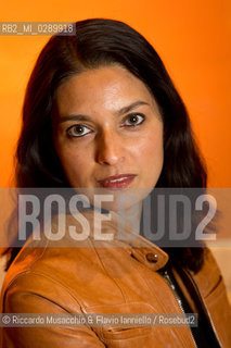 Roma, Auditorium Parco della Musica 13 03 2014.Libri Come, Festa del Libeo e della Lettura Il Lavoro..Nella foto: ritratto di Jhumpa Lahiri. ©Riccardo Musacchio & Flavio Ianniello/Rosebud2