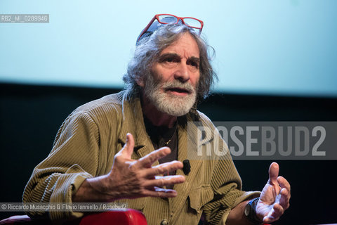 Roma, Auditorium Parco della Musica 13 03 2014.Libri Come, Festa del Libeo e della Lettura Il Lavoro.Nella foto: Dialogo tra Mauro Corona e Antonio Pennacchi, con Marino Sinibaldi. ©Riccardo Musacchio & Flavio Ianniello/Rosebud2