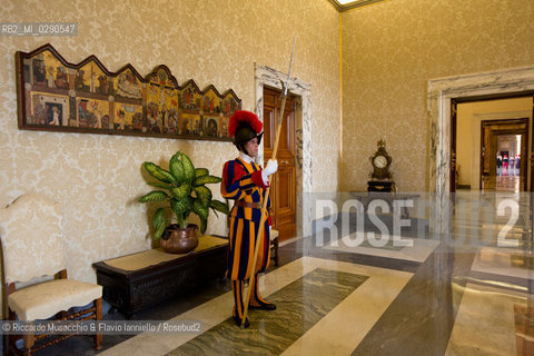 Città del Vaticano 05 04 2014.Udienza del Santo Padre Papa Francesco al Presidente della Liberia, S.E. la Sig.ra Ellen Johnson Sirleaf.. ©Riccardo Musacchio & Flavio Ianniello/Rosebud2