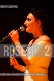 Roma, Auditorium Parco della Musica 06 04 2014.Conceto di Arisa, Se vedo te Tour . ©Riccardo Musacchio & Flavio Ianniello/Rosebud2