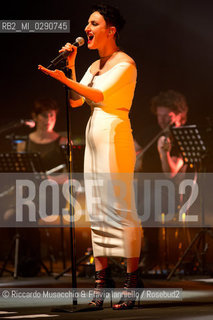 Roma, Auditorium Parco della Musica 06 04 2014.Conceto di Arisa, Se vedo te Tour . ©Riccardo Musacchio & Flavio Ianniello/Rosebud2