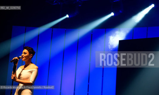 Roma, Auditorium Parco della Musica 06 04 2014.Conceto di Arisa, Se vedo te Tour . ©Riccardo Musacchio & Flavio Ianniello/Rosebud2