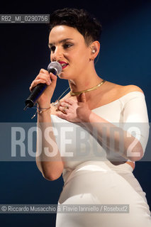 Roma, Auditorium Parco della Musica 06 04 2014.Conceto di Arisa, Se vedo te Tour . ©Riccardo Musacchio & Flavio Ianniello/Rosebud2