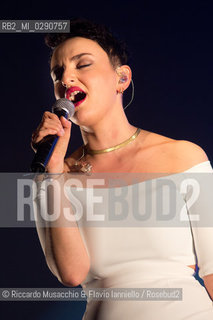 Roma, Auditorium Parco della Musica 06 04 2014.Conceto di Arisa, Se vedo te Tour . ©Riccardo Musacchio & Flavio Ianniello/Rosebud2