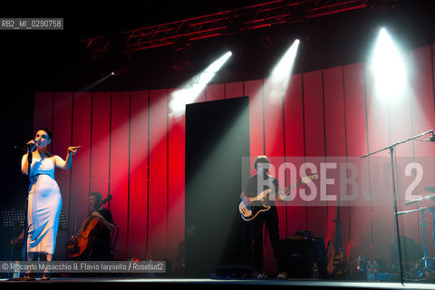 Roma, Auditorium Parco della Musica 06 04 2014.Conceto di Arisa, Se vedo te Tour . ©Riccardo Musacchio & Flavio Ianniello/Rosebud2