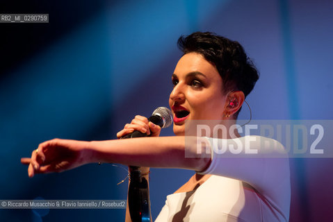 Roma, Auditorium Parco della Musica 06 04 2014.Conceto di Arisa, Se vedo te Tour . ©Riccardo Musacchio & Flavio Ianniello/Rosebud2
